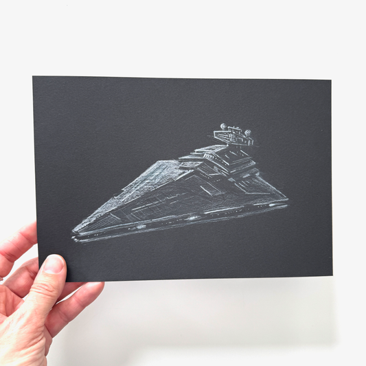 AVAILABLE MAY THE 4th - Sketch : Star Destroyer