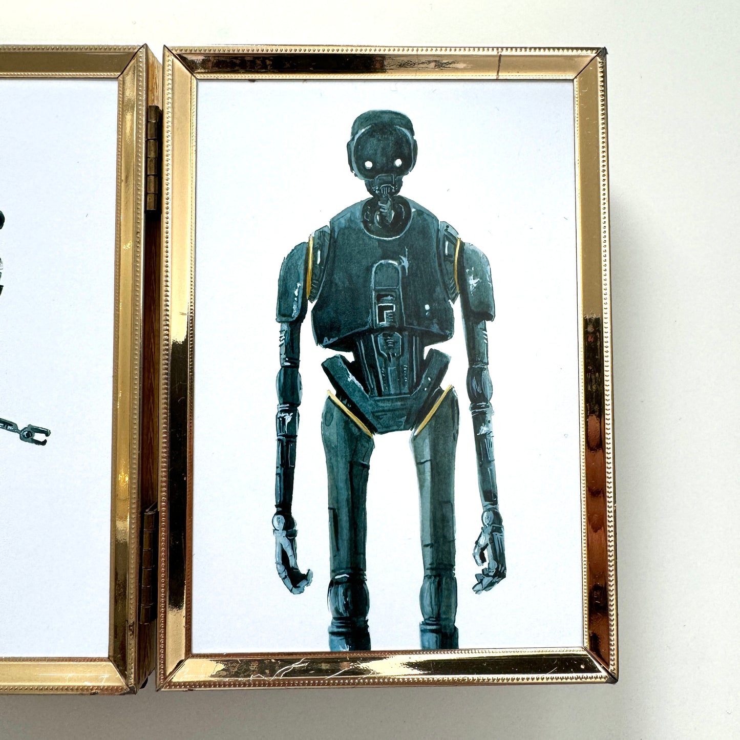 Portraits of Droids Trio - Vintage Frame, metal - NEW