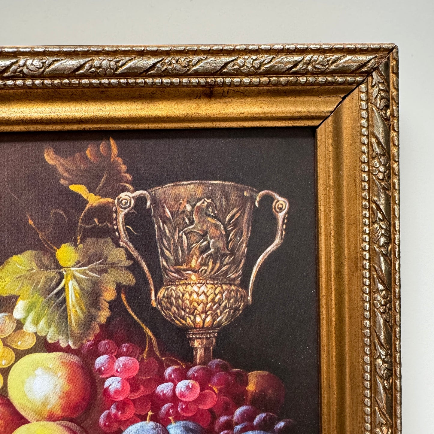 Helga's Cup - PRINT in Vintage Gold Frame