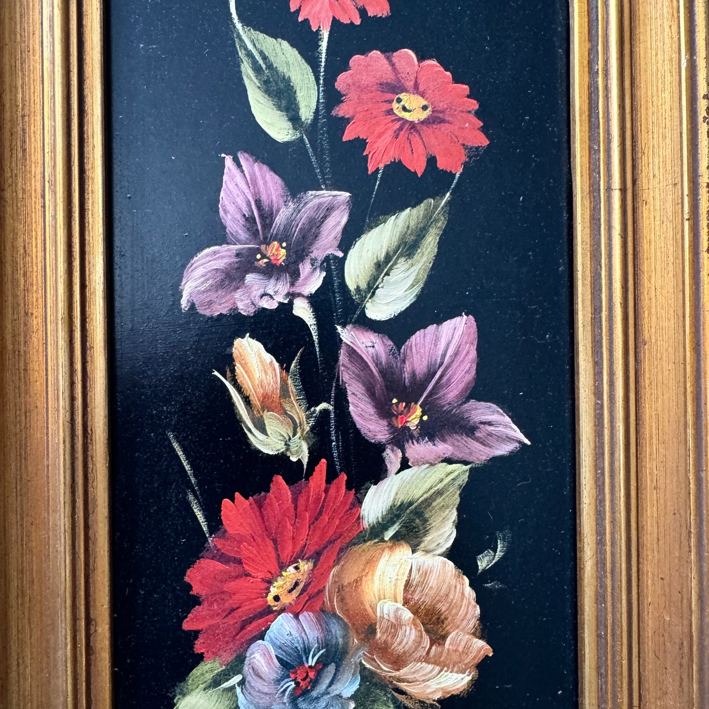 Alice's Flowers : We Don't Want Weeds, original upcycled vintage art