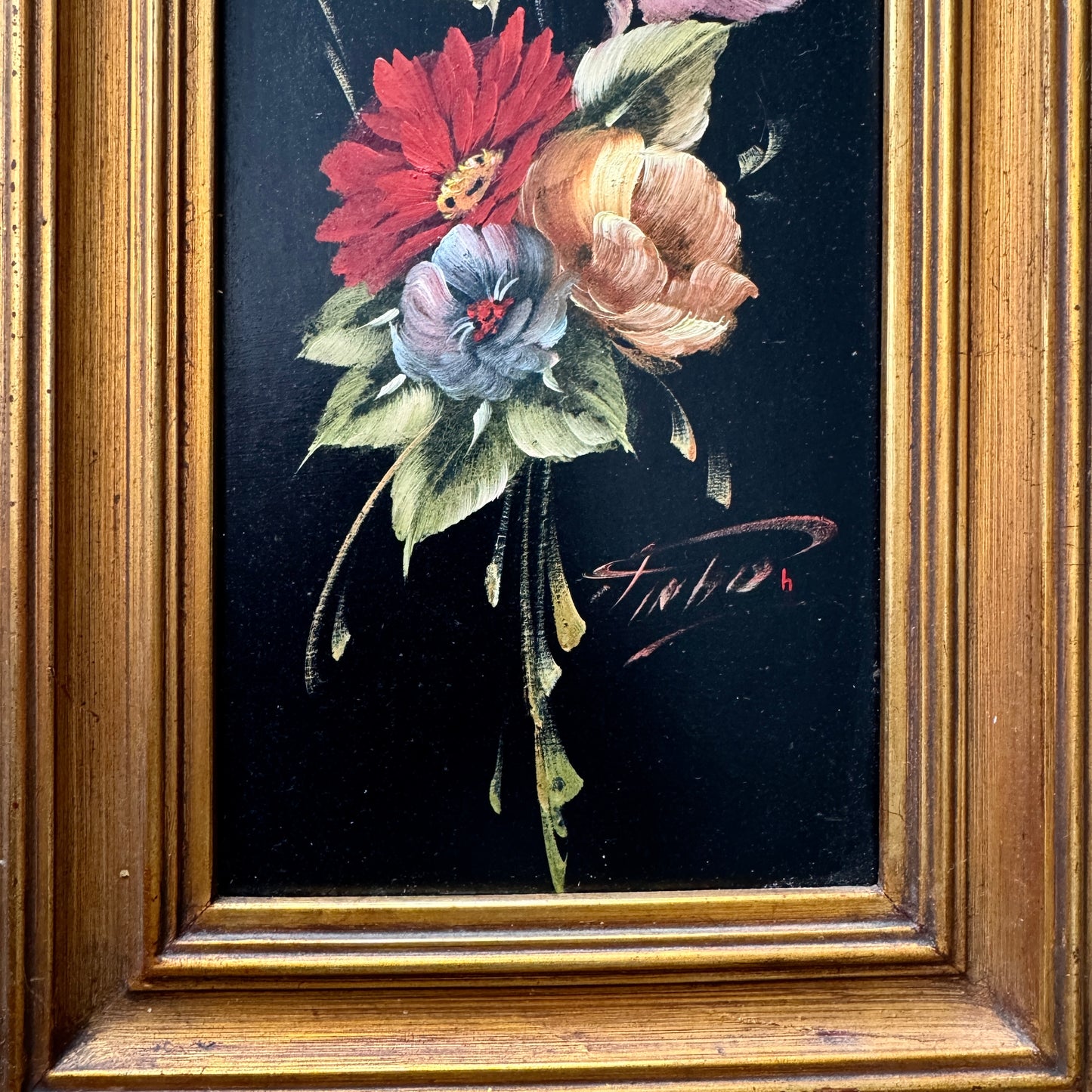 Alice's Flowers : We Don't Want Weeds, original upcycled vintage art