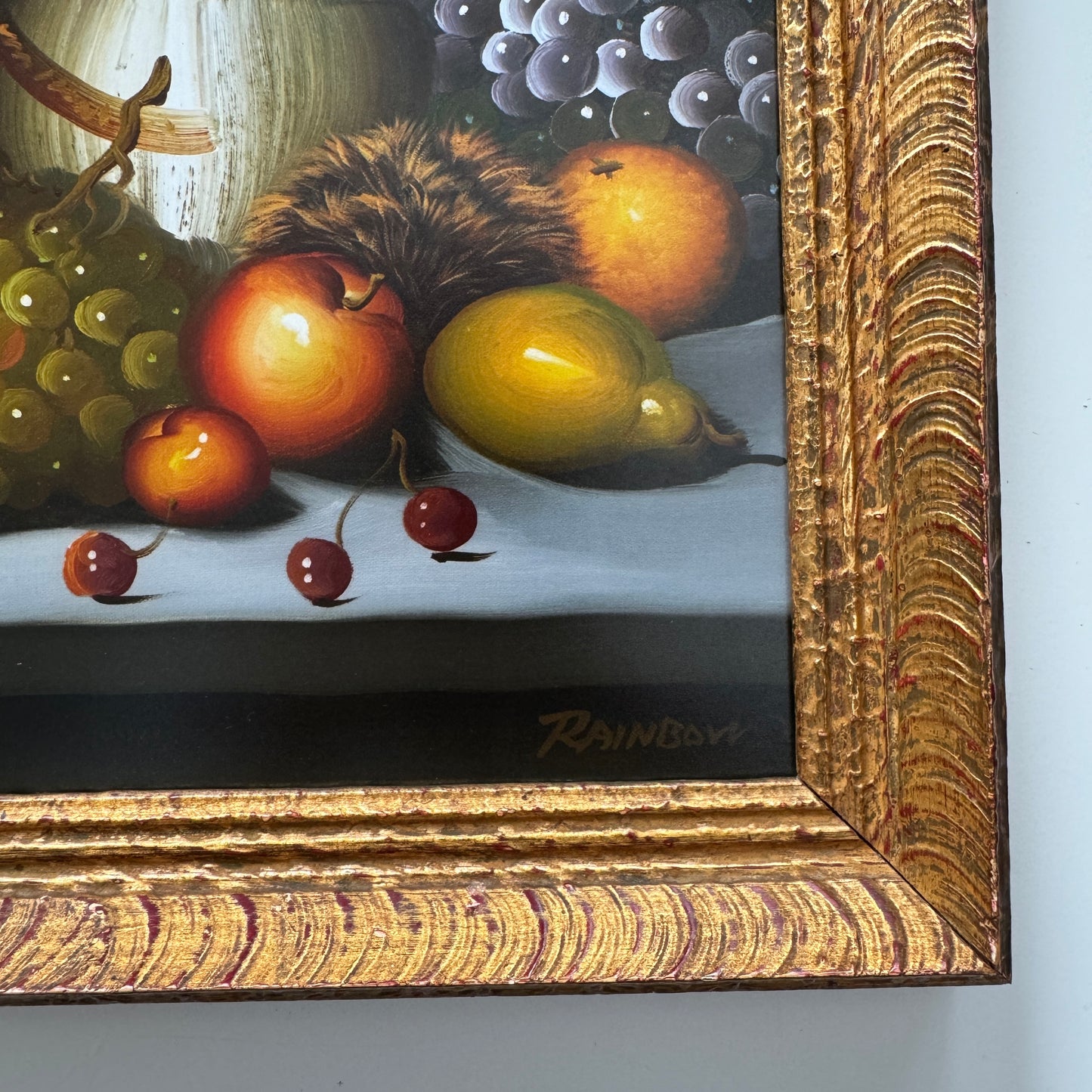 Tribbles with Still Life - PRINT in antique frame