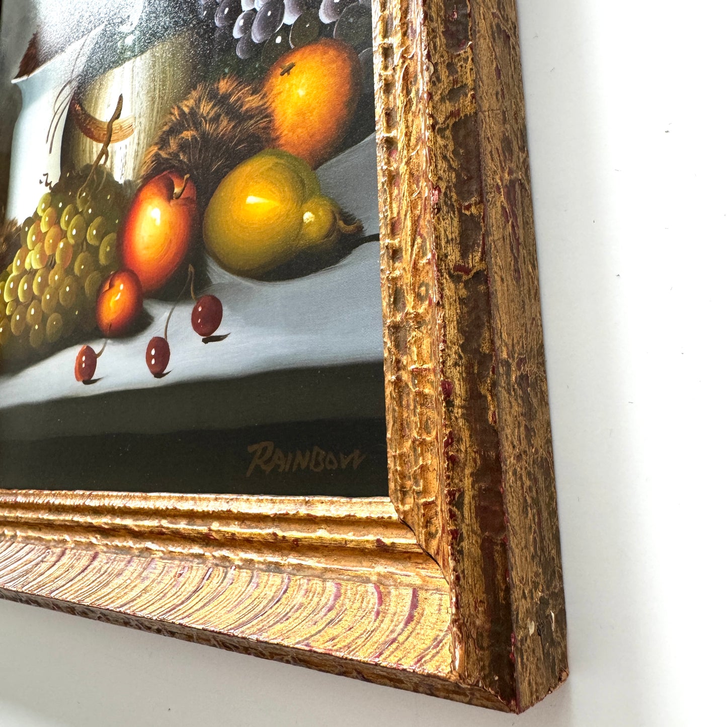 Tribbles with Still Life - PRINT in antique frame