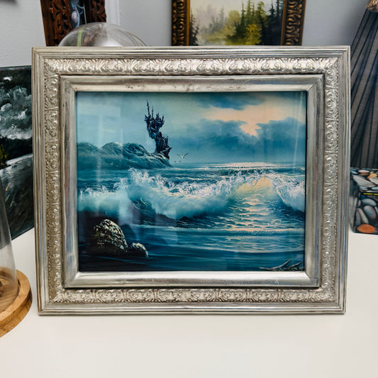 They Belong To Me - PRINT 8x10 in vintage silver frame