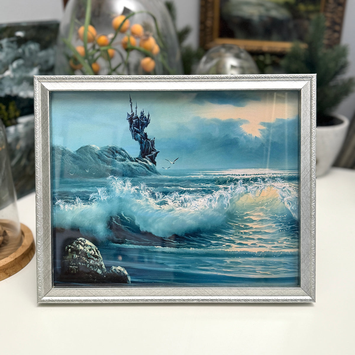 They Belong To Me - PRINT 8x10 in vintage silver wood frame
