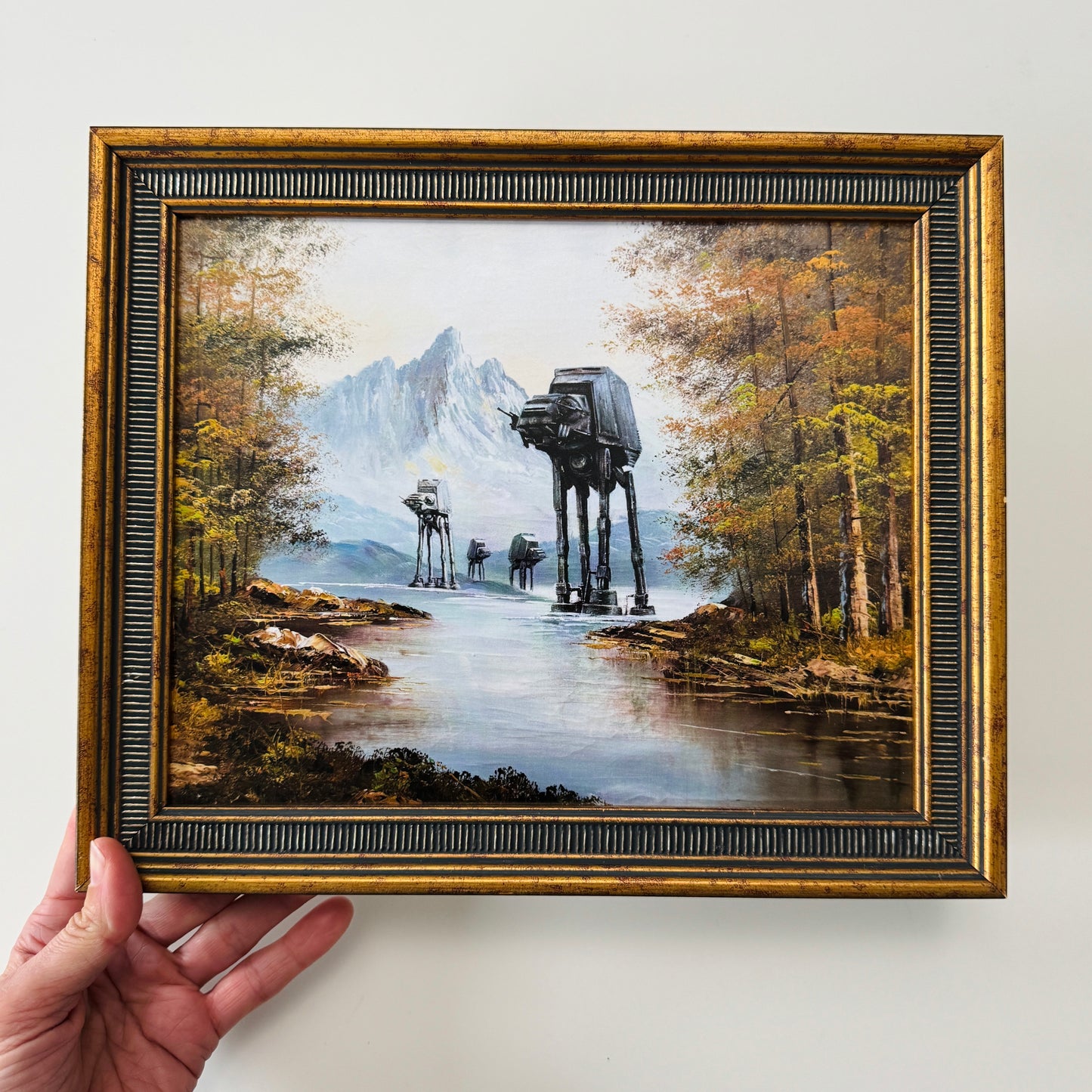 A Walk in the Woods - 8x10 PRINT in Reclaimed Frame