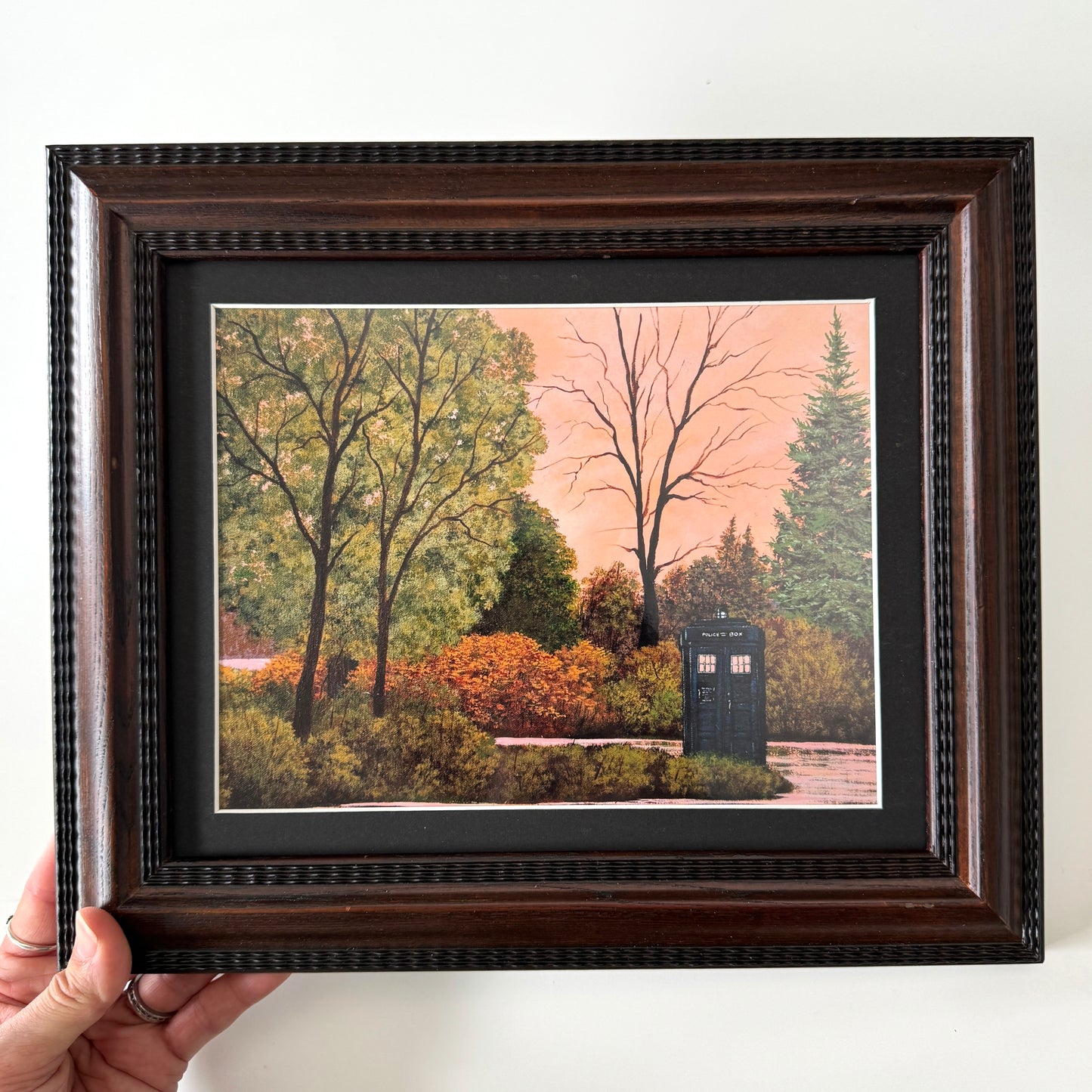 Where Did I park? - 8x10 PRINT in Wood Frame