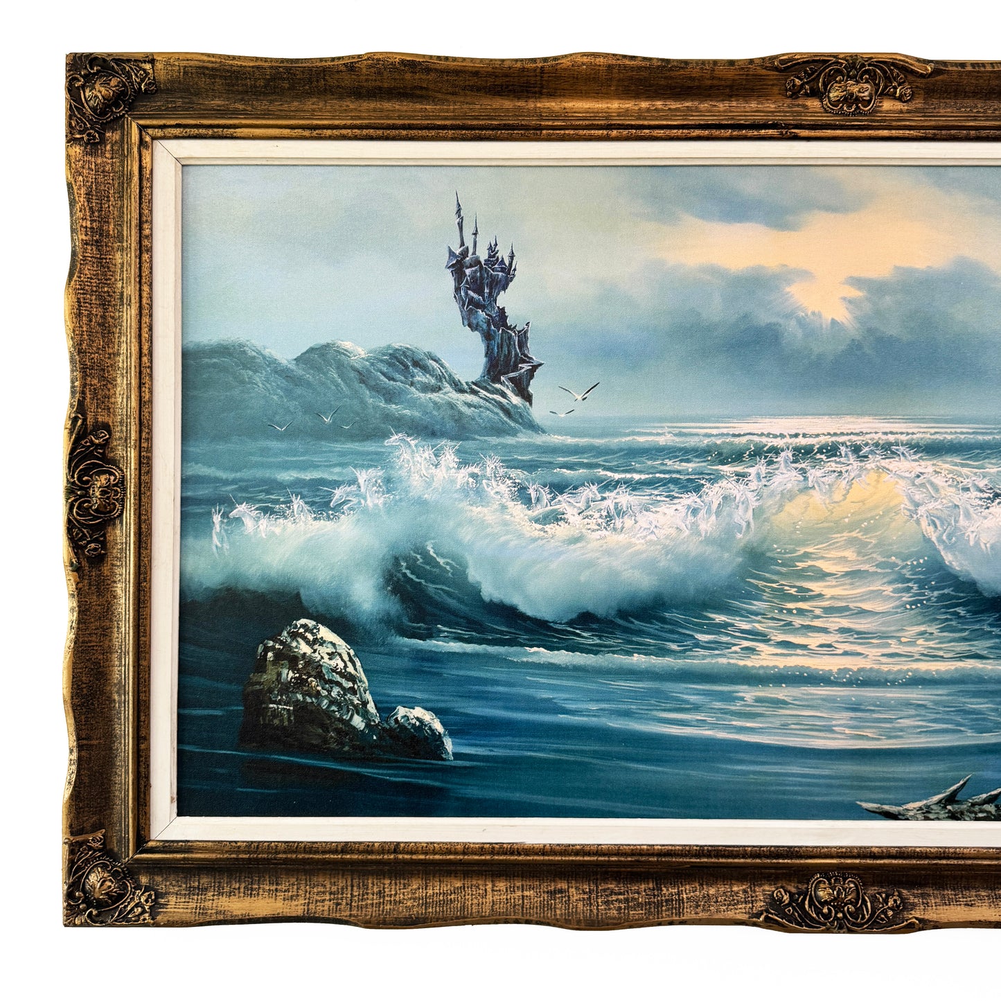 They Belong To Me - PRINT 24 x 48 print on canvas in vintage frame