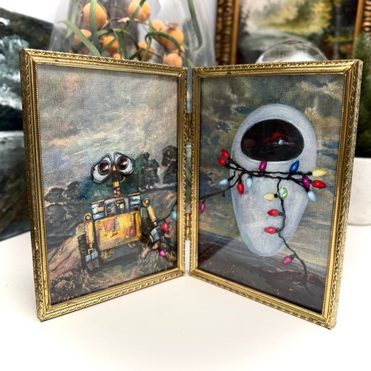 Holding Hands : Part 1 - PRINT in brass couples frame, 8x10