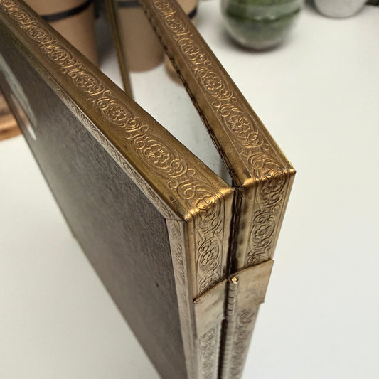 Holding Hands : Part 1 - PRINT in brass couples frame, 8x10