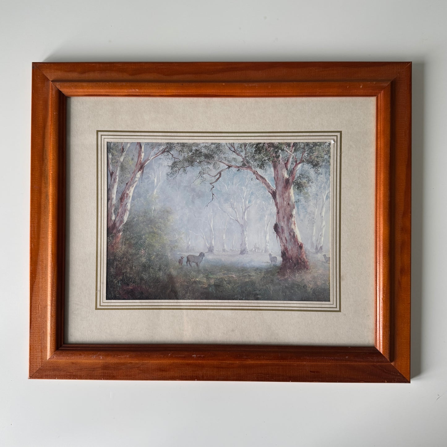 As You Wish, original upcycled vintage art