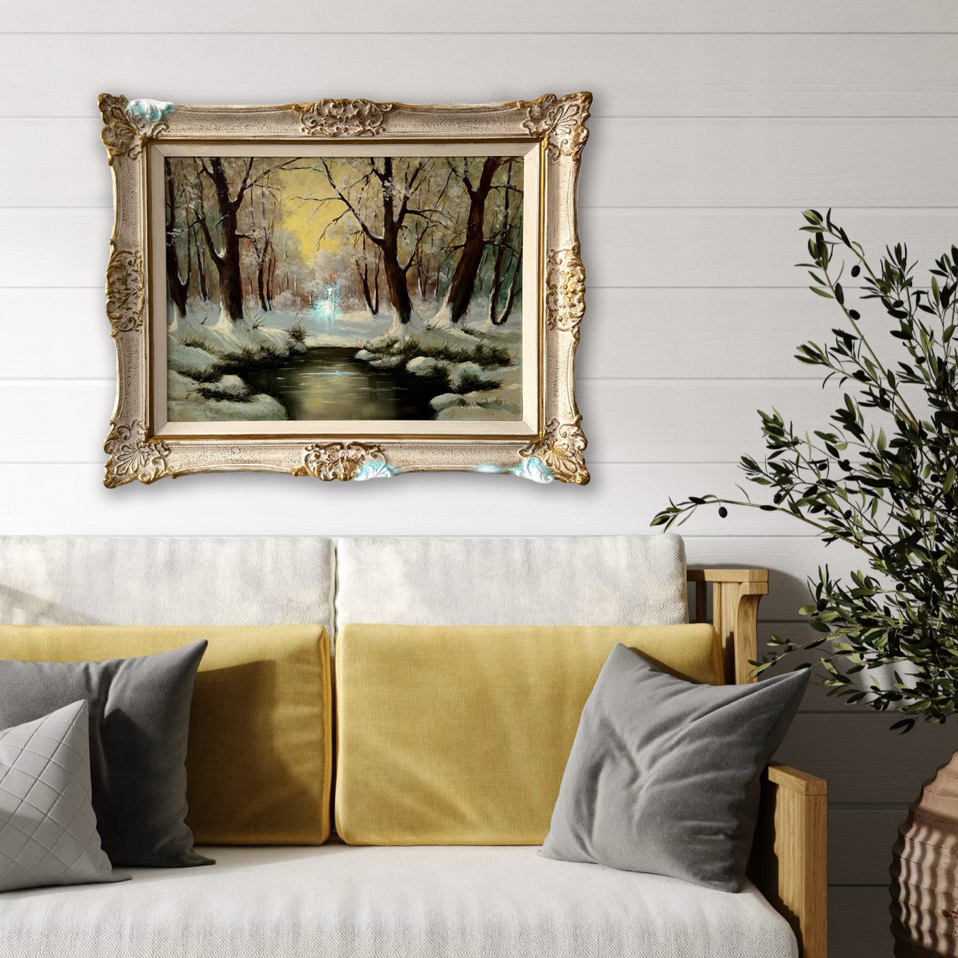 After All This Time? - original upcycled vintage art