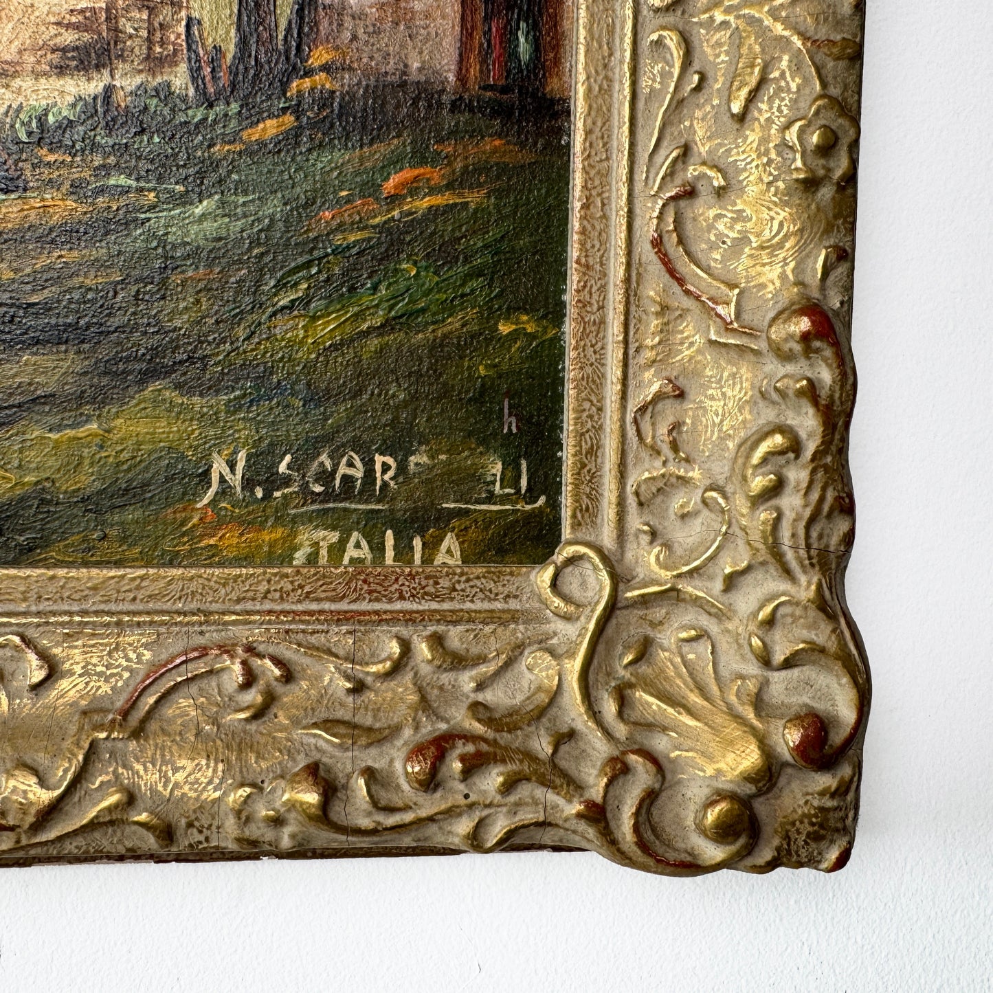 Waiting For Vizzini, original upcycled vintage art