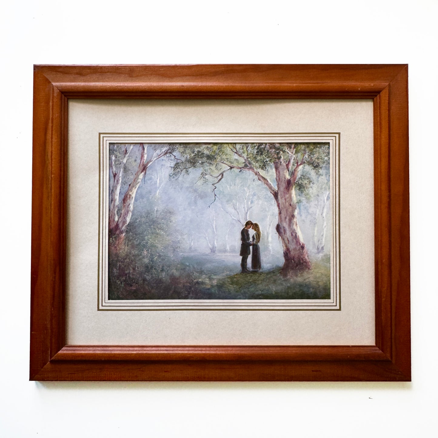 As You Wish, original upcycled vintage art