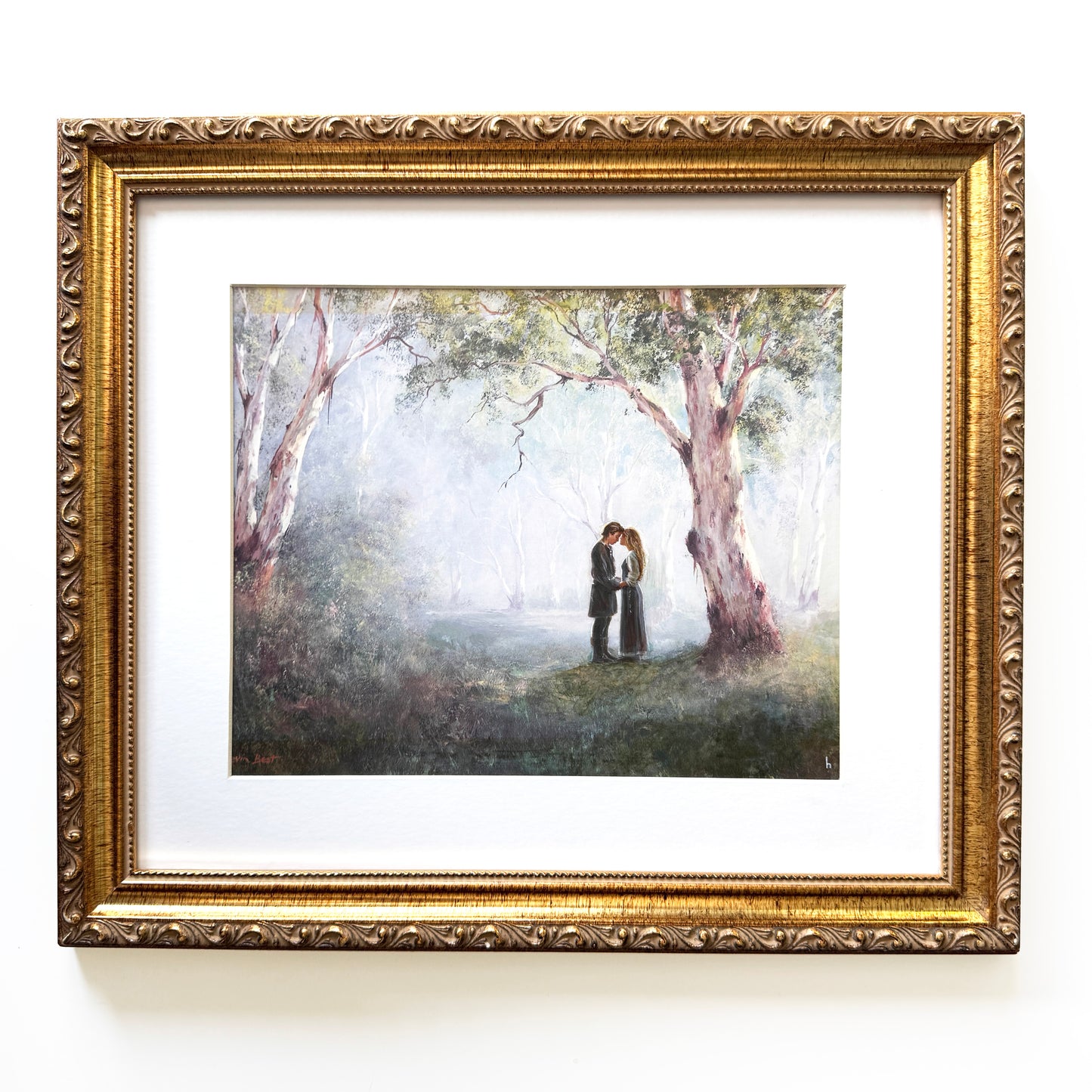 As You Wish, original upcycled vintage art