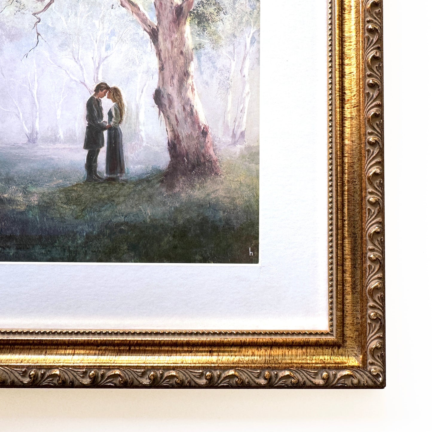 As You Wish, original upcycled vintage art