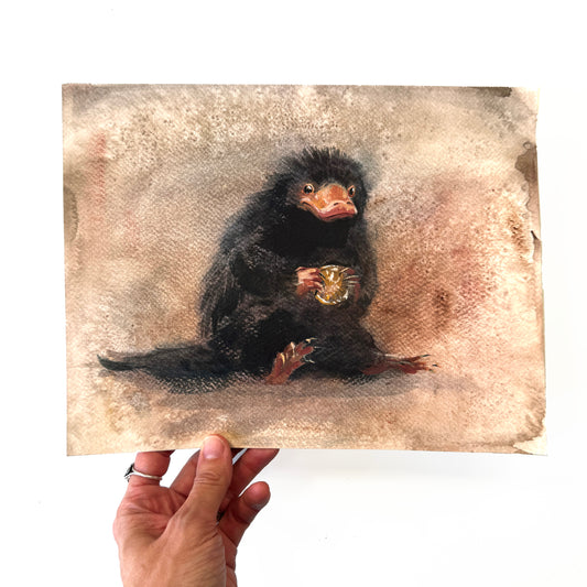 Little Bandits Study No.4 - original watercolour study