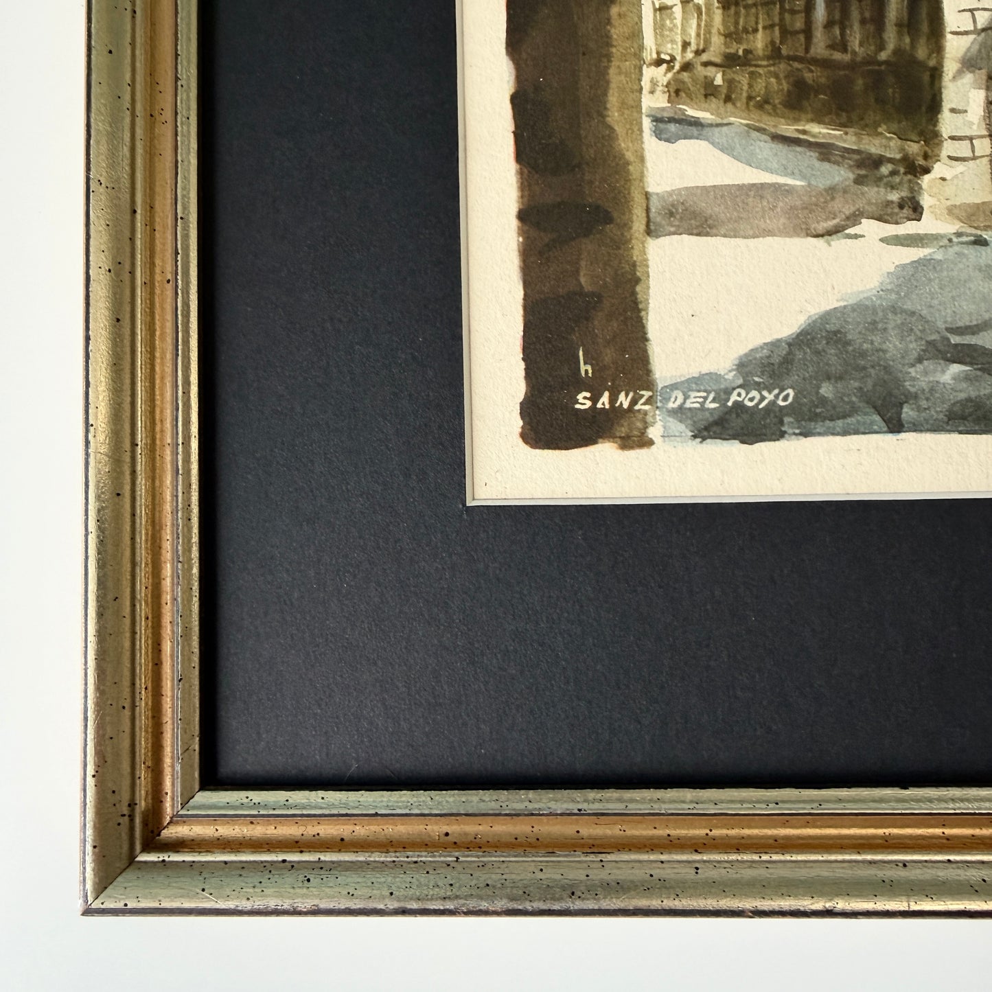 Overloaded - original upcycled vintage painting