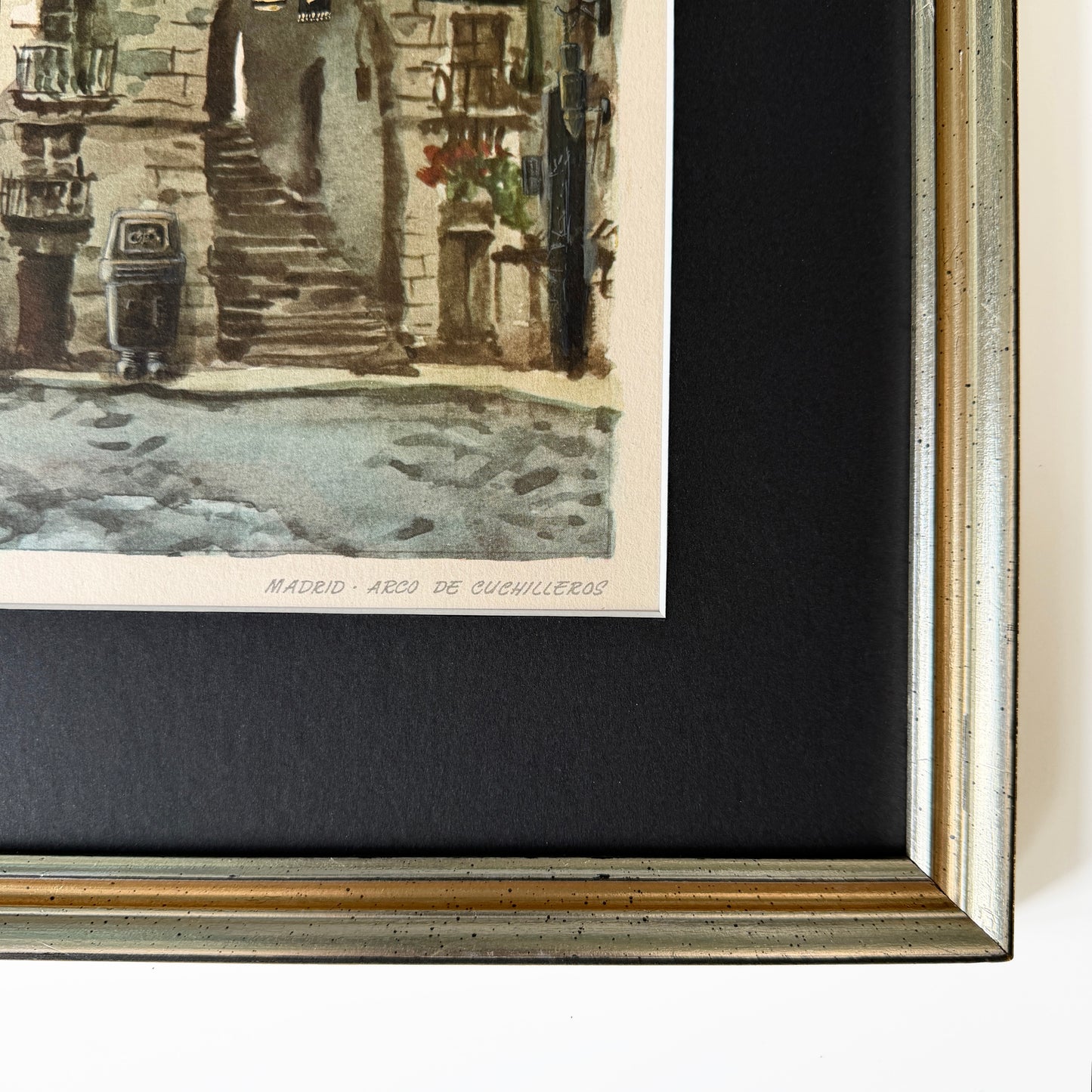 Overloaded - original upcycled vintage painting