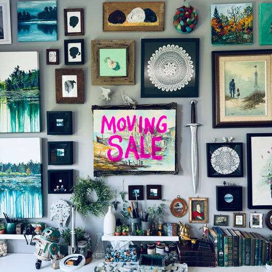 Moving Sale - original artwork
