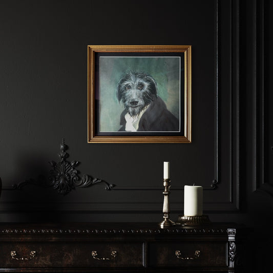 A Sweet Disposition - original upcycled vintage art