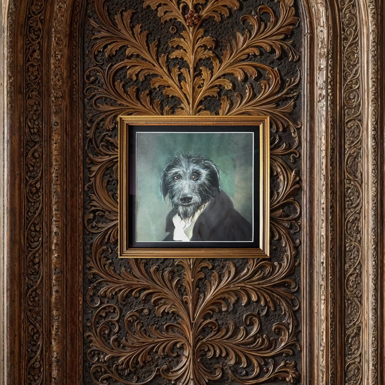 A Sweet Disposition - original upcycled vintage art