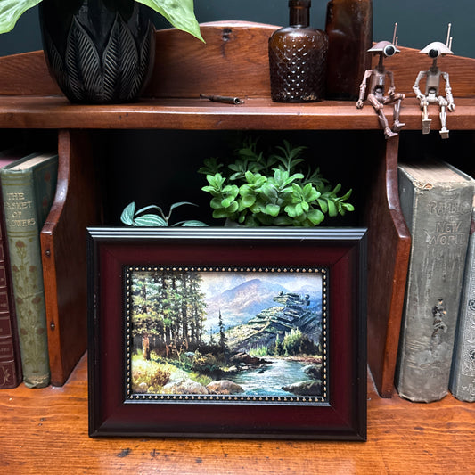 A Galaxy Far, Far Away - PRINT 5x7 in reclaimed wood frame