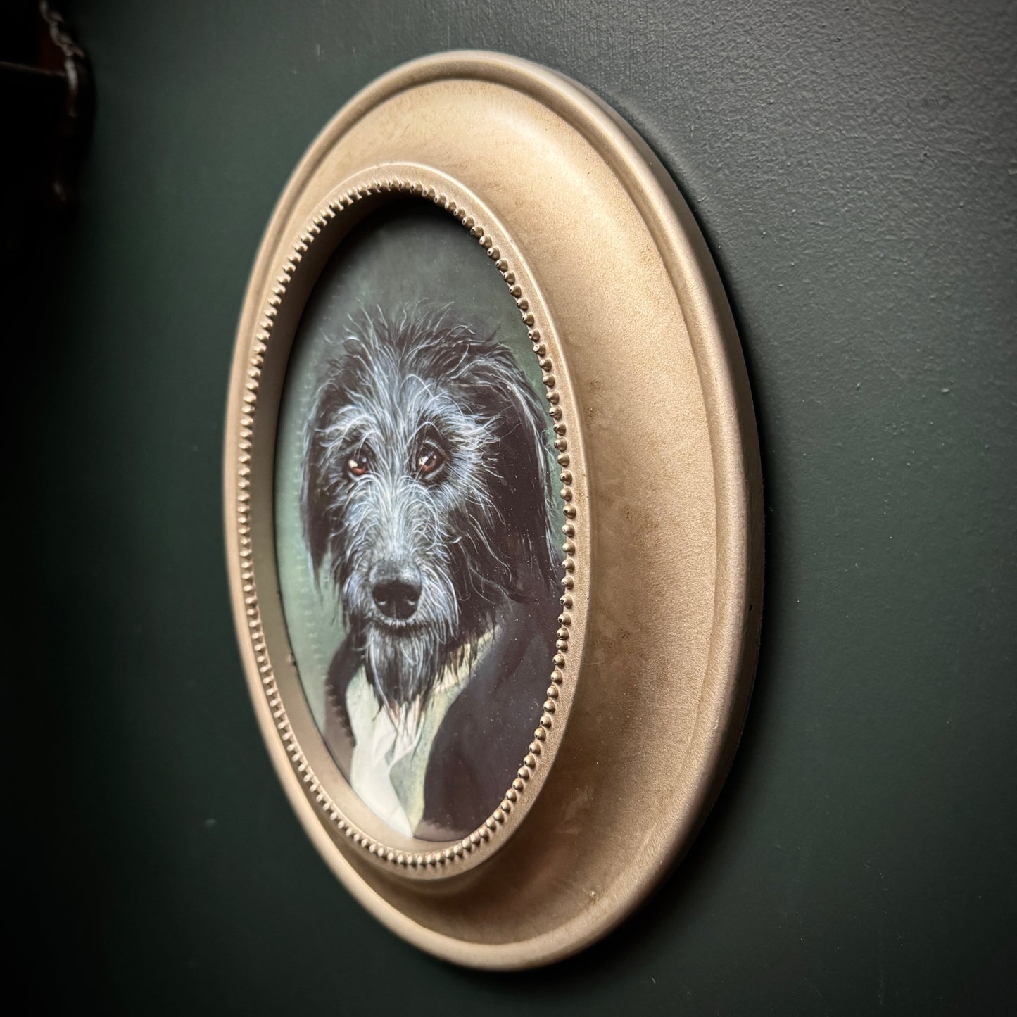 A Sweet Disposition - PRINT in oval frame