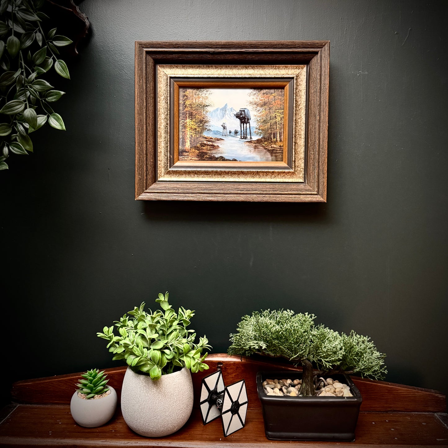 A Walk in the Woods - PRINT 5x7 in reclaimed wood frame