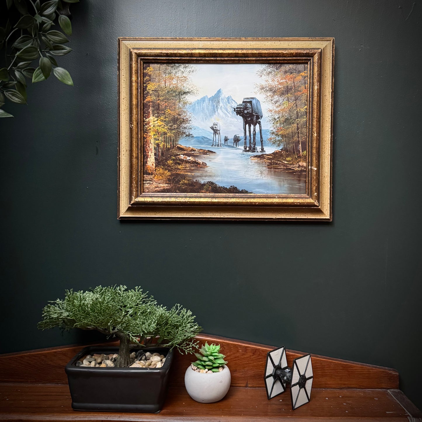 A Walk in the Woods - PRINT 8x10 in reclaimed wood frame