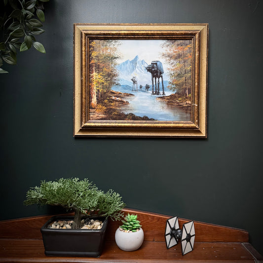 A Walk in the Woods - PRINT 8x10 in reclaimed wood frame