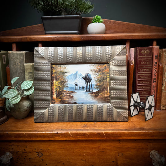 A Walk in the Woods - PRINT 4 x 6 in reclaimed wood frame