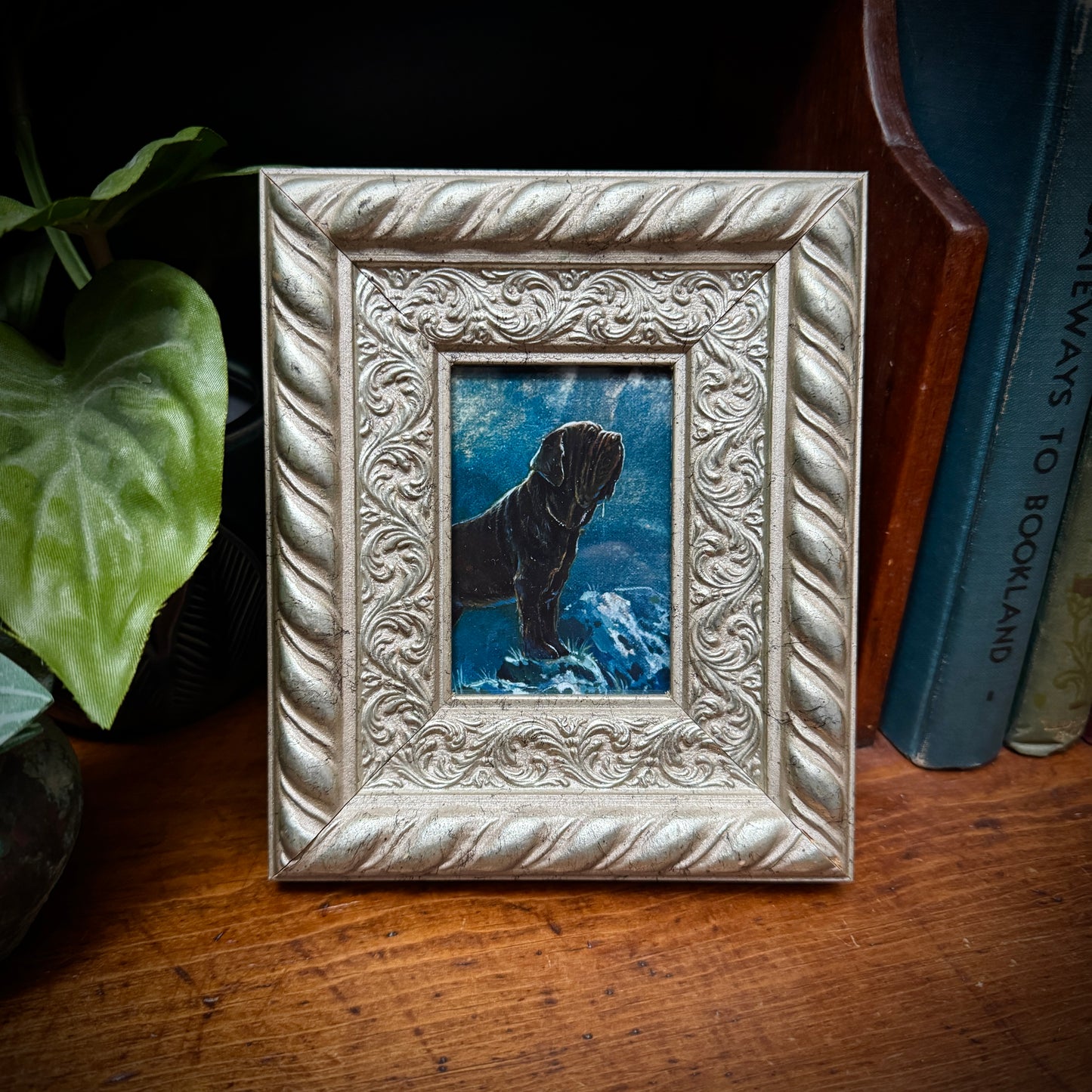 Big Coward - PRINT in reclaimed frame