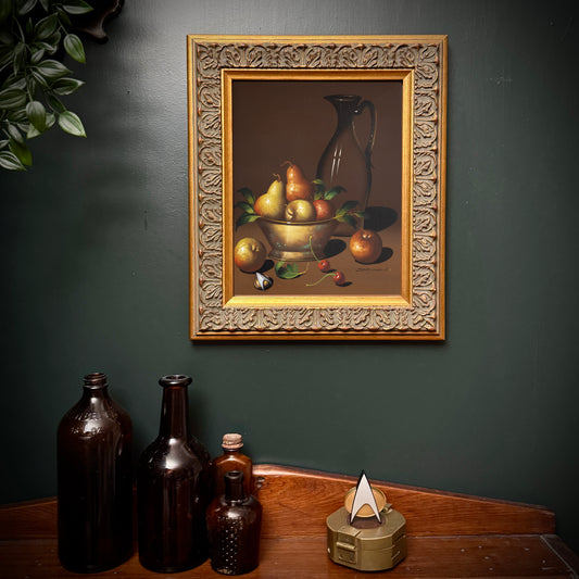 Still Life with Combadge - PRINT 8x10 in gold frame