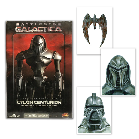 Gift Set, Battlestar Galactica Cylon Centurion 1:6 scale model + Digital Download Bundle