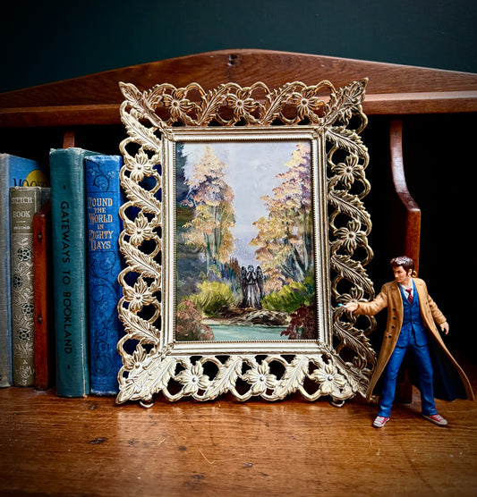 Don't Blink - PRINT 5x7 in fancy metal frame