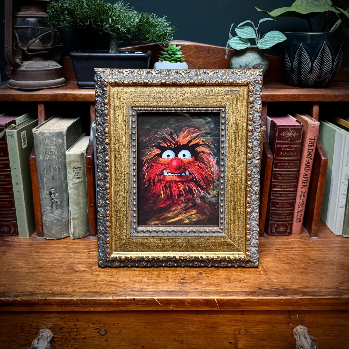Drum Solo! Drum Solo! - PRINT 5x7 inch in fancy reclaimed frame