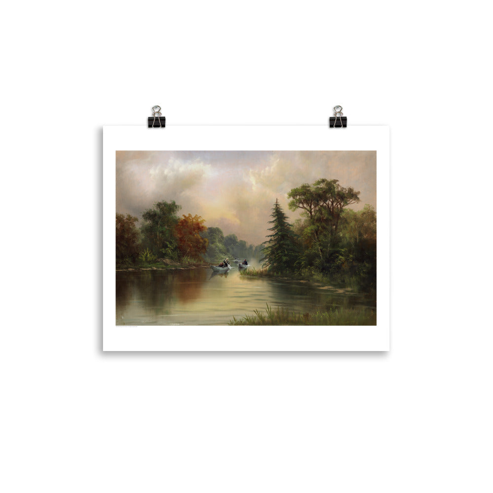 Fellowship Along the River Anduin - PRINT