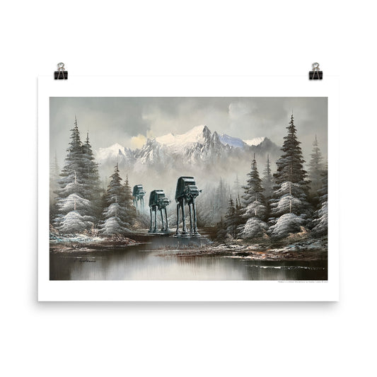 Walkers in a Winter Wonderland - PRINT