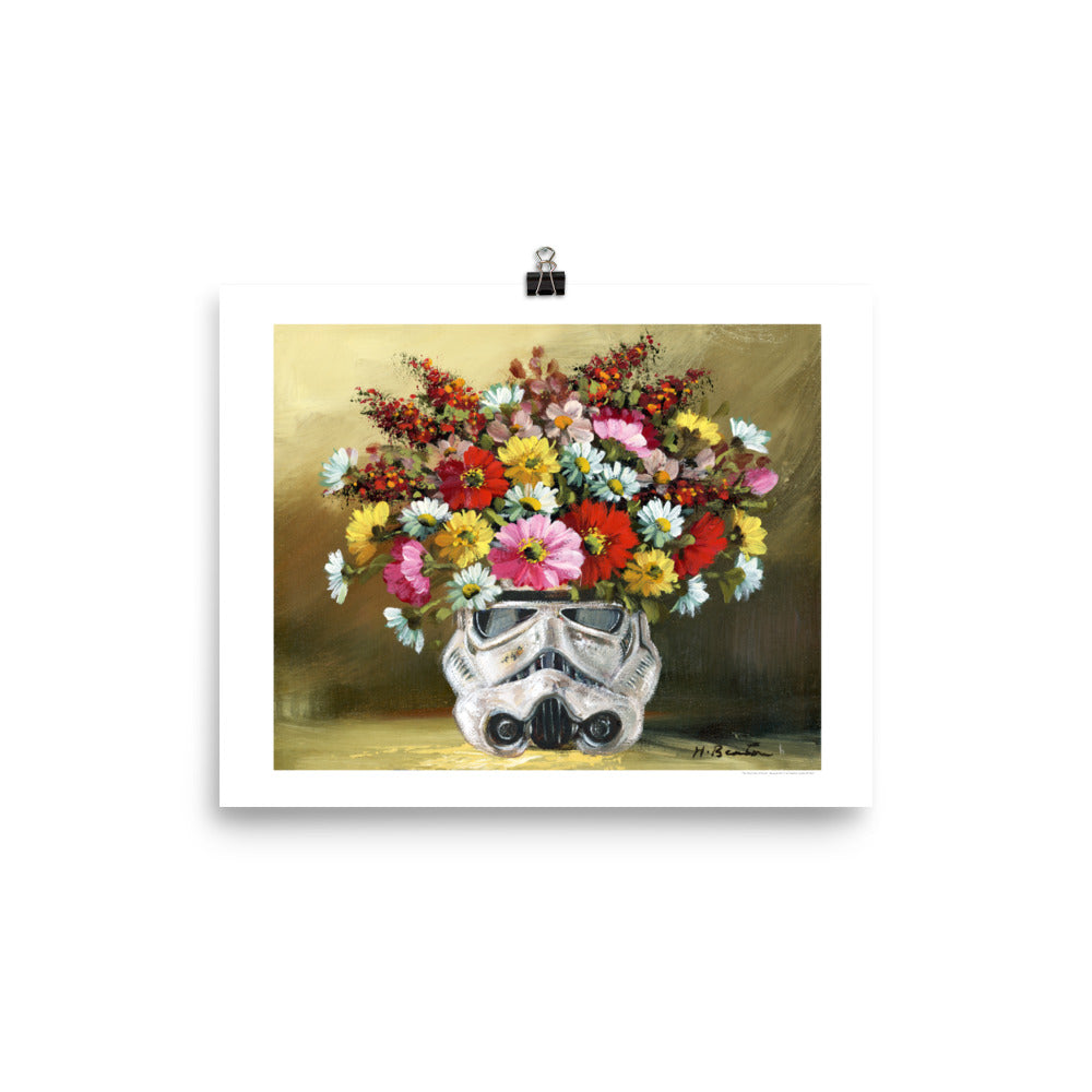 Dark Side Floral : Trooper's Wildflowers - PRINT