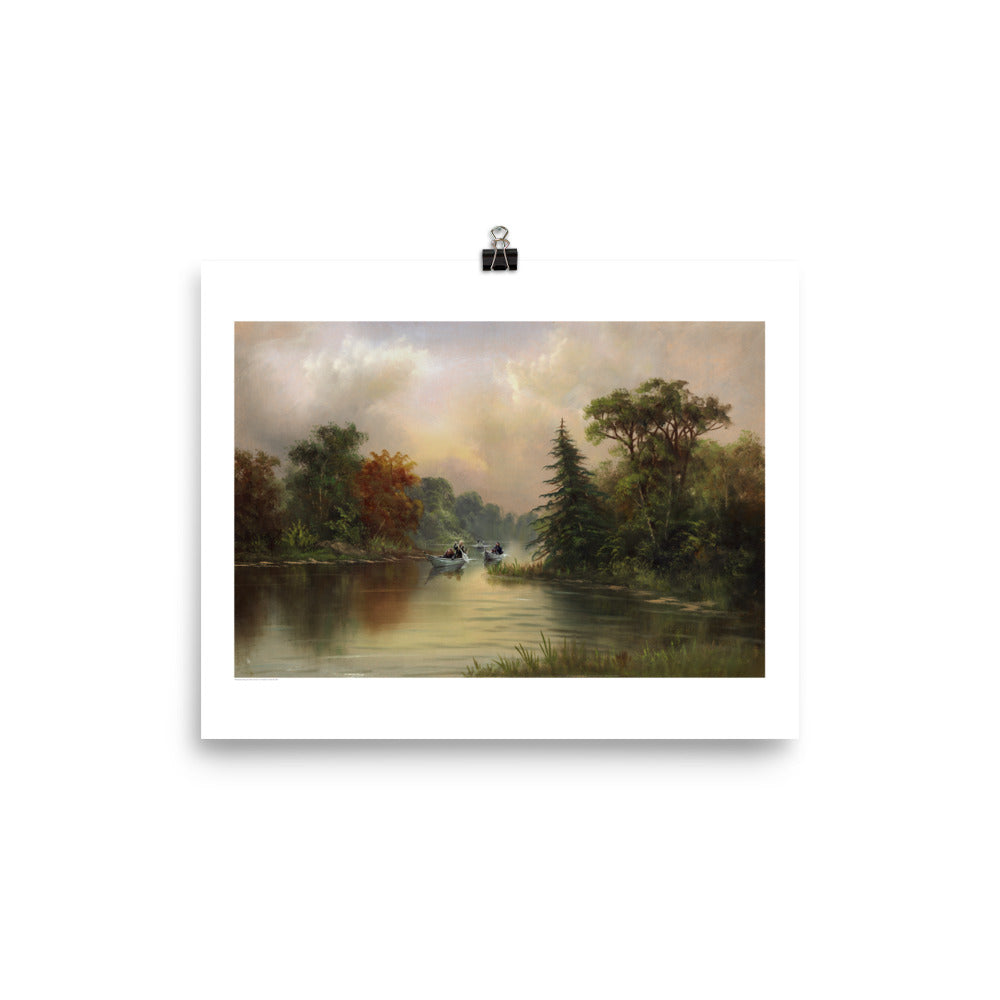 Fellowship Along the River Anduin - PRINT