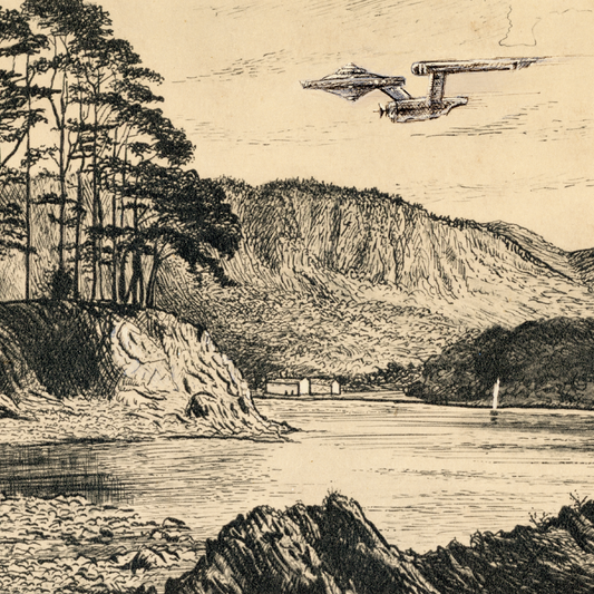 An Enterprise over Friars Crag - DIGITAL DOWNLOAD
