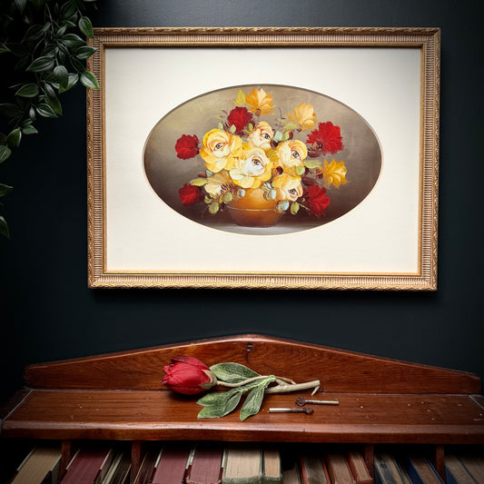 Eye See You - PRINT 12x14 in vintage frame