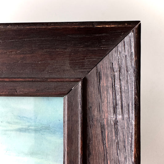 Filled with Comfort  - PRINT 5x7 in vintage wood frame