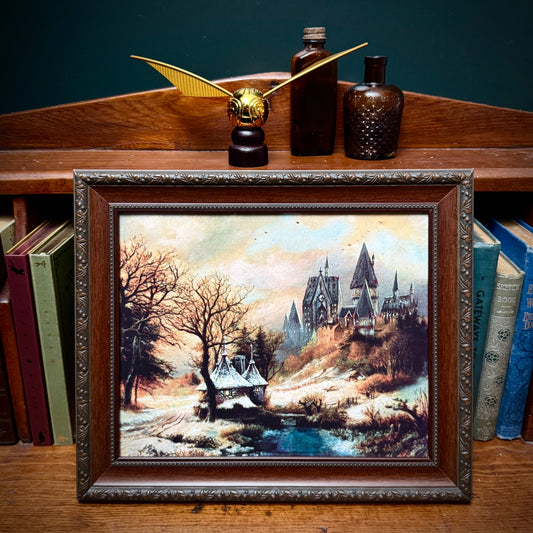 The Gamekeeper's Hut - PRINT 8x10 in wood frame