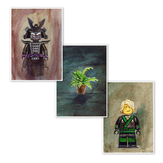 Garmadon Family Portraits - DIGITAL DOWNLOAD bundle