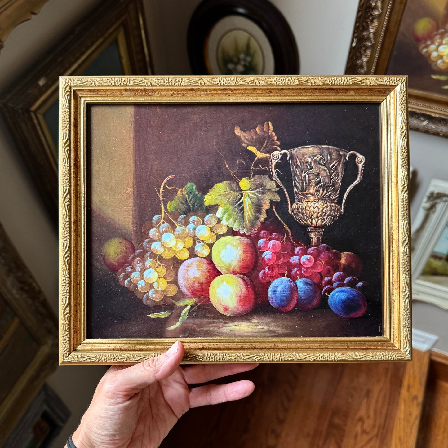 Helga's Cup - PRINT 8x10 in ornate frame