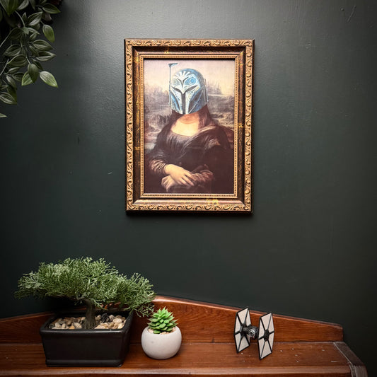 Mandolisa - PRINT 6x9 in ornate frame