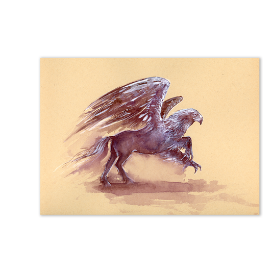 Hippogriff, muggle study- DIGITAL DOWNLOAD