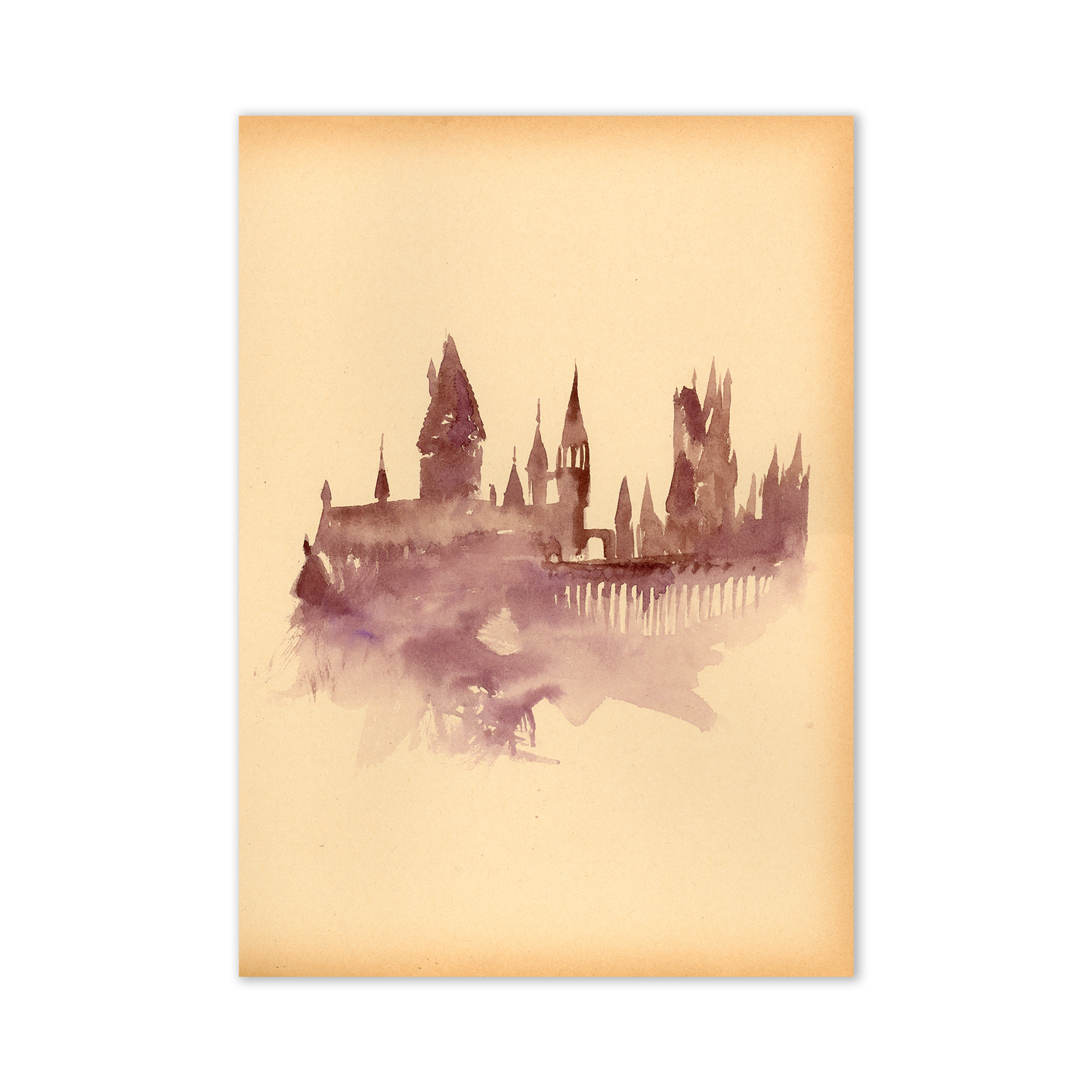 Muggle Sketches Bundle 1 - Set of 9 PRINTS 5x7